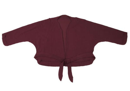 ISSEY MIYAKE A-POC Dolman Sleeve Cardigan Red Size M