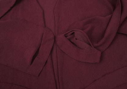 ISSEY MIYAKE A-POC Dolman Sleeve Cardigan Red Size M