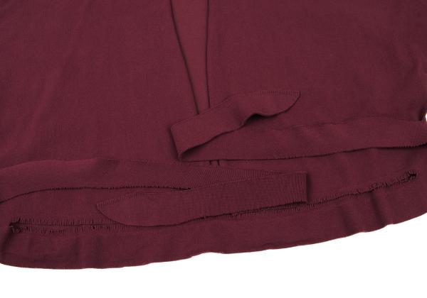 ISSEY MIYAKE A-POC Dolman Sleeve Cardigan Red Size M