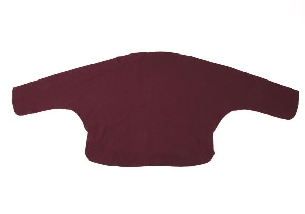 ISSEY MIYAKE A-POC Dolman Sleeve Cardigan Red Size M
