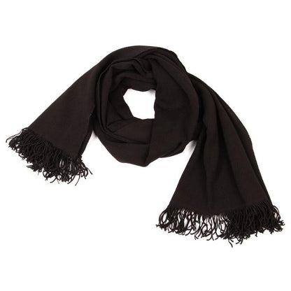 ISSEY MIYAKE A-POC Mesh Trim Scarf Brown