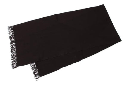 ISSEY MIYAKE A-POC Mesh Trim Scarf Brown