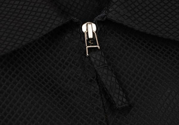 JPG by GAULTIER Diamond Jacquard Zip Blouson Black Size 48