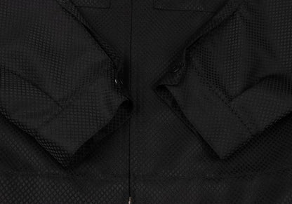 JPG by GAULTIER Diamond Jacquard Zip Blouson Black Size 48
