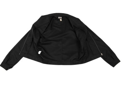 JPG by GAULTIER Diamond Jacquard Zip Blouson Black Size 48