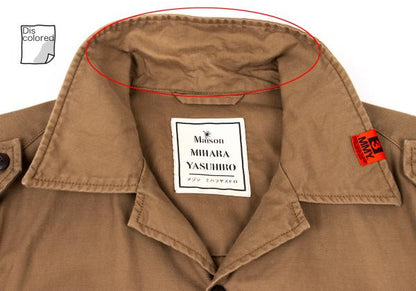 Maison MIHARA YASUHIRO Deconstructed Jacket Beige Size 44