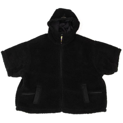is-ness x NORDISK Poly Short Sleeve Boa Jacket Black Size L
