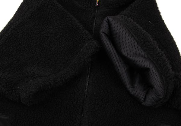 is-ness x NORDISK Poly Short Sleeve Boa Jacket Black Size L