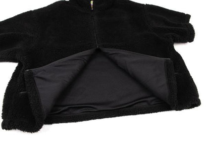 is-ness x NORDISK Poly Short Sleeve Boa Jacket Black Size L
