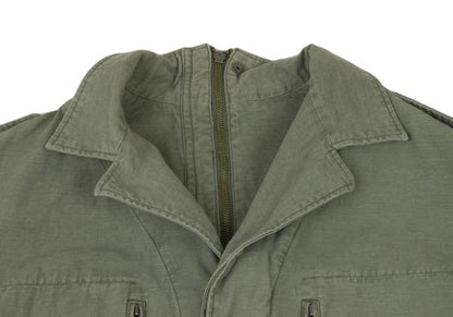 LIMI feu Cotton Back Zip Jacket Light Khaki Size S