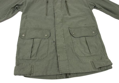 LIMI feu Cotton Back Zip Jacket Light Khaki Size S