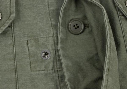 LIMI feu Cotton Back Zip Jacket Light Khaki Size S