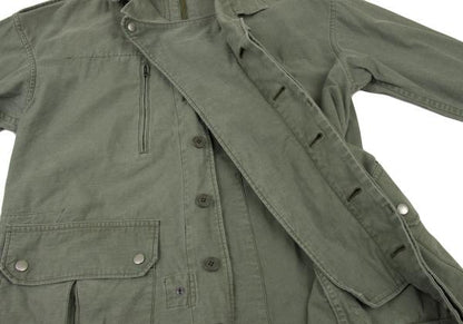 LIMI feu Cotton Back Zip Jacket Light Khaki Size S