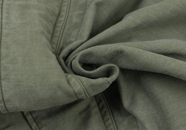 LIMI feu Cotton Back Zip Jacket Light Khaki Size S