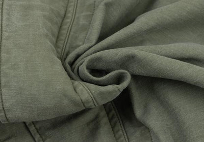 LIMI feu Cotton Back Zip Jacket Light Khaki Size S