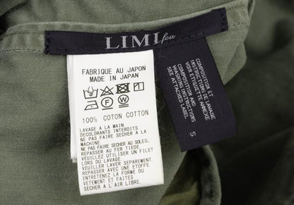 LIMI feu Cotton Back Zip Jacket Light Khaki Size S