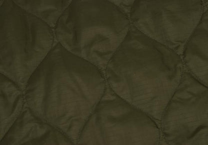 FURRY Quilted Long Down Jacket Olive Size F