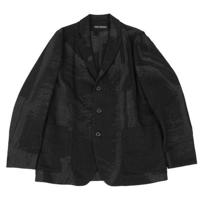 ISSEY MIYAKE MEN A-POC INSIDE Lame Jacket Black Size 4