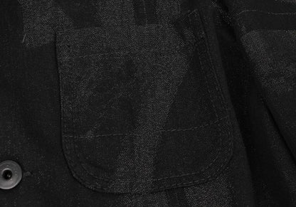 ISSEY MIYAKE MEN A-POC INSIDE Lame Jacket Black Size 4