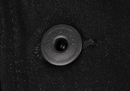 ISSEY MIYAKE MEN A-POC INSIDE Lame Jacket Black Size 4