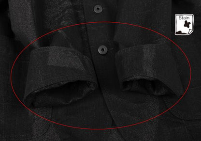 ISSEY MIYAKE MEN A-POC INSIDE Lame Jacket Black Size 4