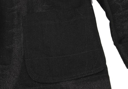 ISSEY MIYAKE MEN A-POC INSIDE Lame Jacket Black Size 4
