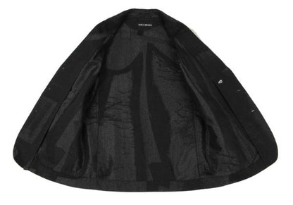 ISSEY MIYAKE MEN A-POC INSIDE Lame Jacket Black Size 4