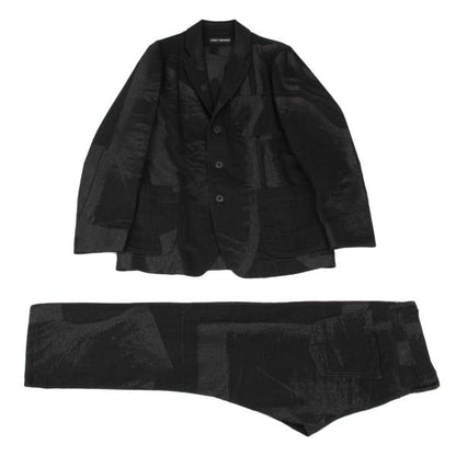 ISSEY MIYAKE MEN A-POC INSIDE Lame Jacket Black Size 4