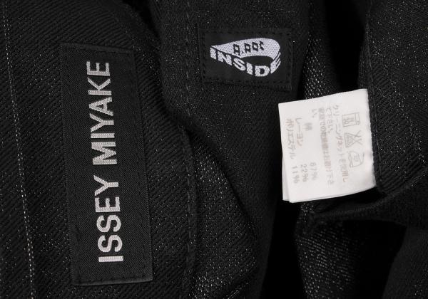 ISSEY MIYAKE MEN A-POC INSIDE Lame Jacket Black Size 4