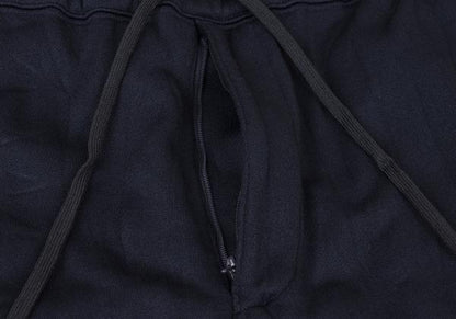 ISSEY MIYAKE MEN 16SS Poly Cotton Pants Navy Sweatpants Size 3