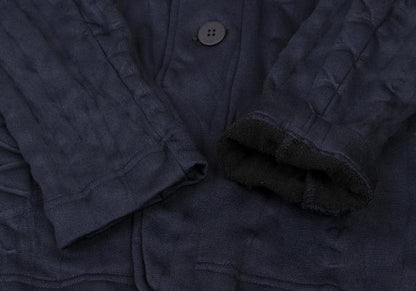 ISSEY MIYAKE MEN 16SS Poly Cotton Shibori Jersey Navy Size 3
