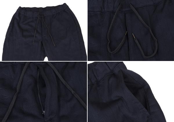 ISSEY MIYAKE MEN 16SS Poly Cotton Shibori Jersey Navy Size 3
