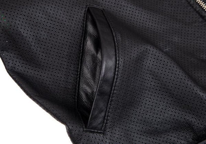 Y-3 15SS Sheepskin Mesh Back 3-Stripes Jacket Black Size XS