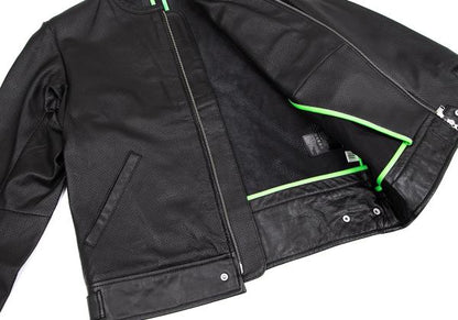 Y-3 15SS Sheepskin Mesh Back 3-Stripes Jacket Black Size XS