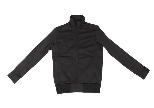 Y-3 Black Back Logo Patch 3-Stripes Track Jacket Size XS
