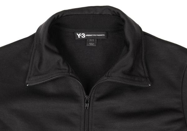 Y-3 Black Back Logo Patch 3-Stripes Track Jacket Size XS