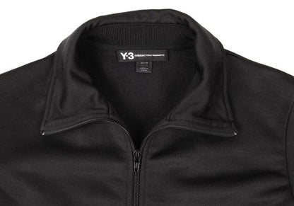 Y-3 Black Back Logo Patch 3-Stripes Track Jacket Size XS