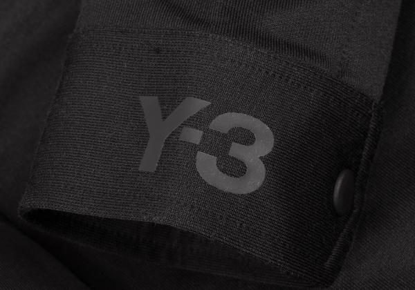 Y-3 Black Back Logo Patch 3-Stripes Track Jacket Size XS