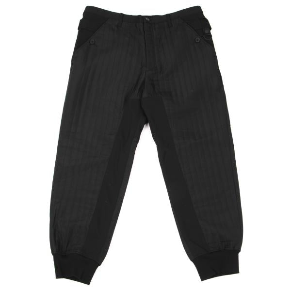Y-3 Poly Switching Side Belt Joggers Black Size M