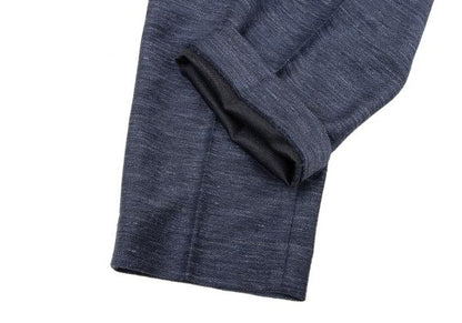 LANVIN en Bleu Linen Poly 3-Piece Suit Blue Size 48