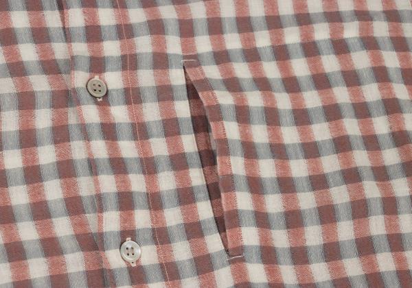 ISSEY MIYAKE MIYAKE DESIGN STUDIO Check Shirt White Size M