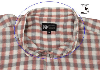 ISSEY MIYAKE MIYAKE DESIGN STUDIO Check Shirt White Size M
