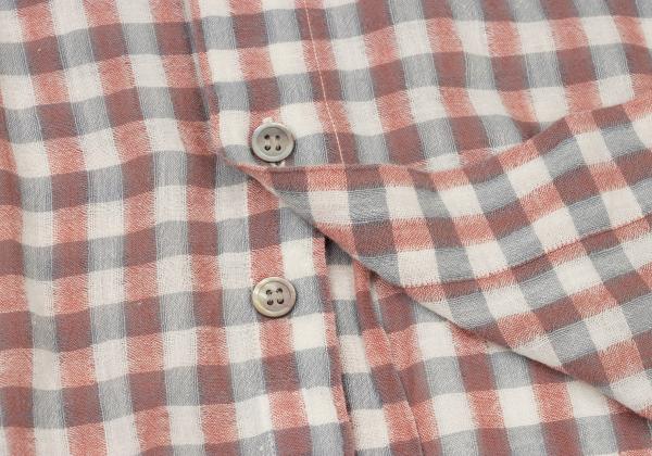 ISSEY MIYAKE MIYAKE DESIGN STUDIO Check Shirt White Size M