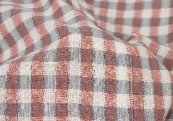 ISSEY MIYAKE MIYAKE DESIGN STUDIO Check Shirt White Size M