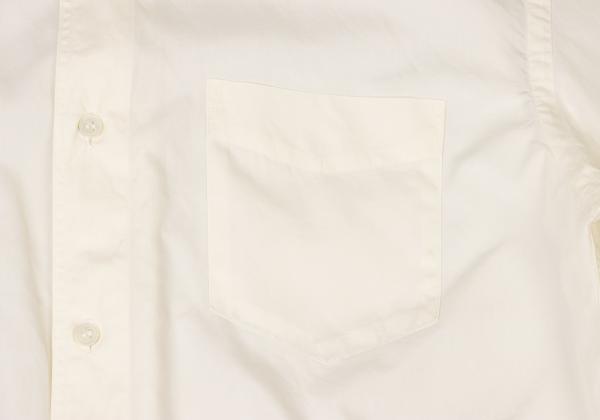 ISSEY MIYAKE Cotton Basic Long Sleeve Shirt White Size L