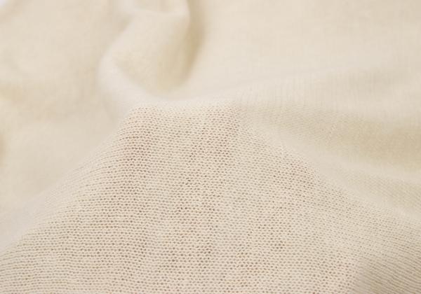 Y's Rib Design Cotton Linen Bolero Light Beige Cardigan Size 3