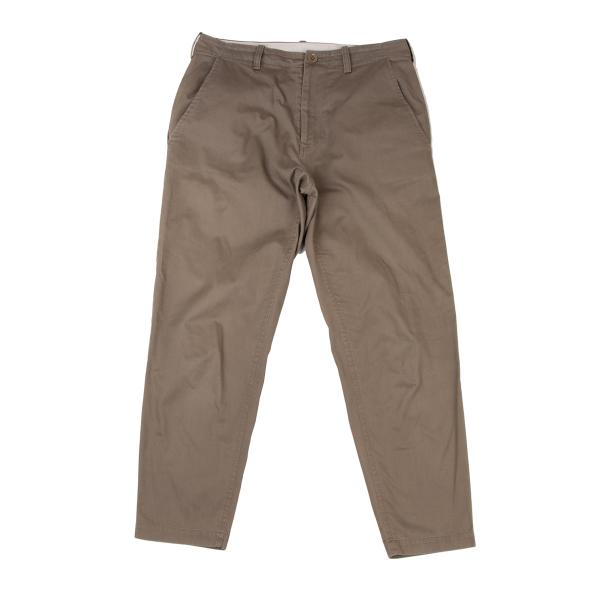 Y's Cotton Tapered Pants Brown Size 2
