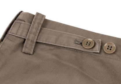 Y's Cotton Tapered Pants Brown Size 2