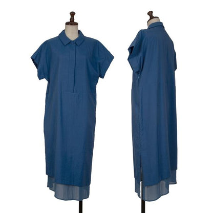 ISSEY MIYAKE HaaT Nylon Pullover Short Dress Blue Size 3