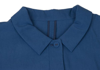 ISSEY MIYAKE HaaT Nylon Pullover Short Dress Blue Size 3